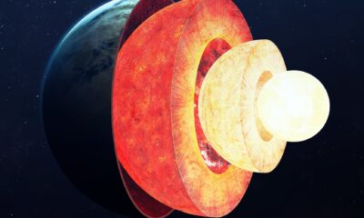 First signs of hidden structure in Earths core detected