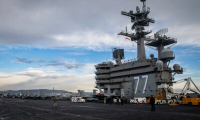 George HW Bush aircraft carrier heading to Turkey 1 1