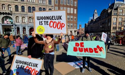 Housing protest in Amsterdam