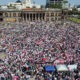 Massive protest in Mexico