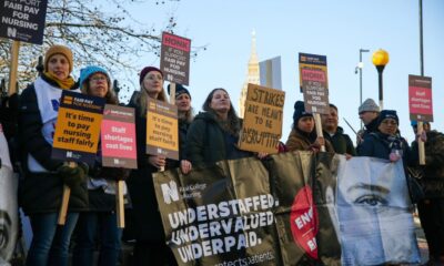 Nurses strike in England