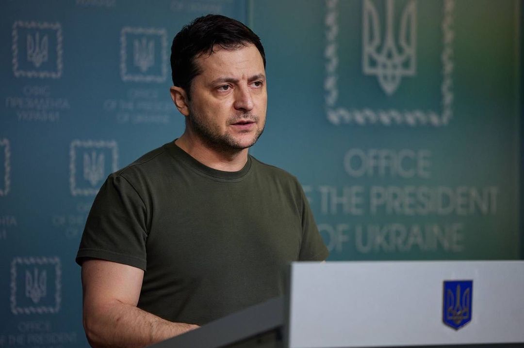 President of Ukraine Zelensky We will restore peace by taking back Crimea