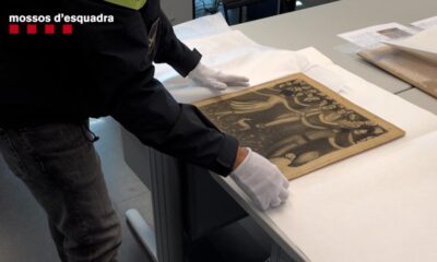 The stolen 100 year old drawings of Salvador Dali were returned to their owners 1