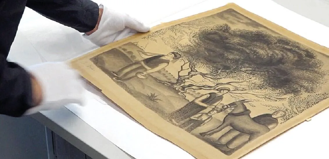 The stolen 100 year old drawings of Salvador Dali were returned to their owners