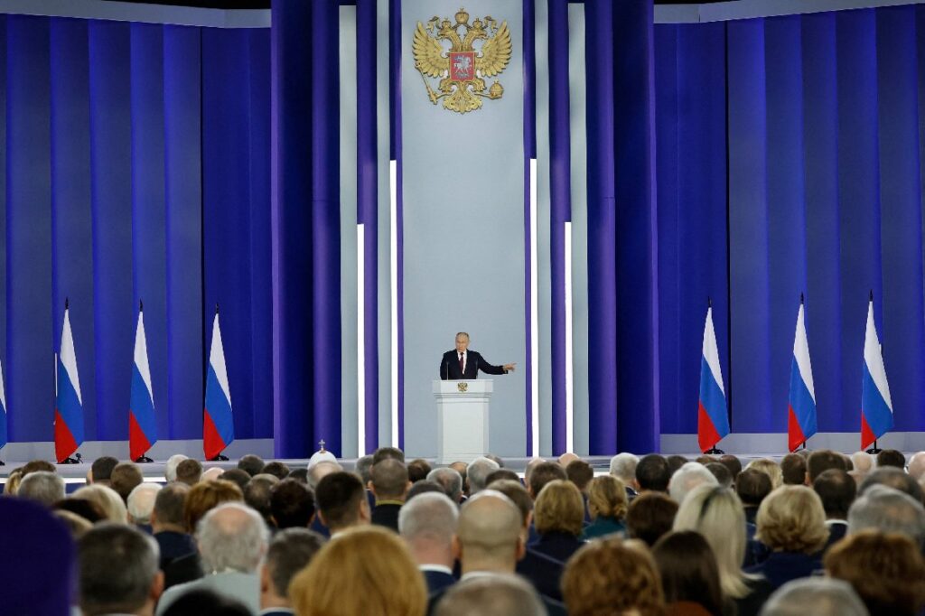 VIDEO Statement by Putin on the Russia Ukraine war