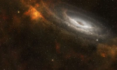 A massive black hole facing directly to Earth has been discovered