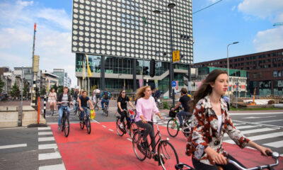 Cycling to work increased by 17 in the Netherlands