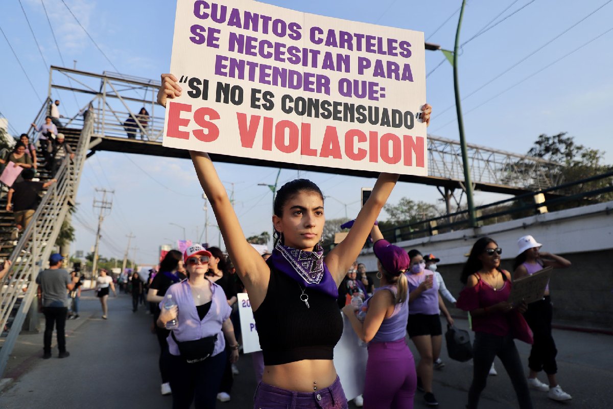 Femicide protests in Mexico