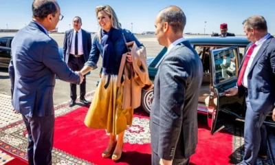 Queen Maxima of the Netherlands in Morocco