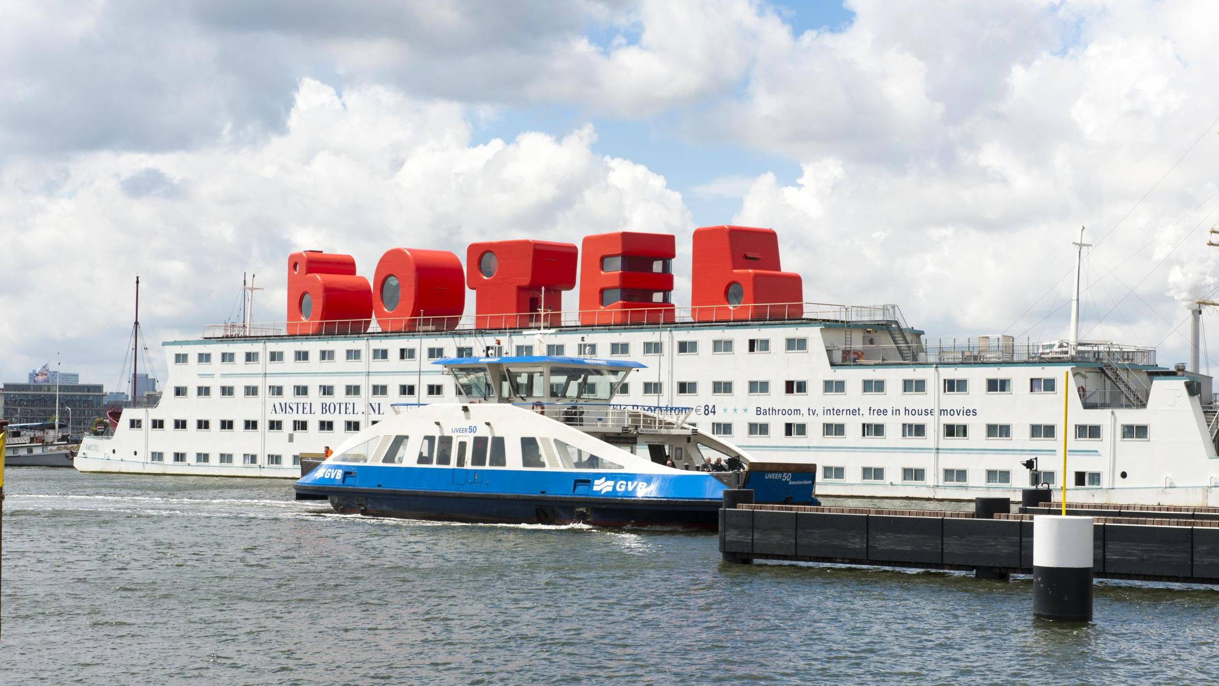 Stay on the boat Botel Amsterdam Hotel