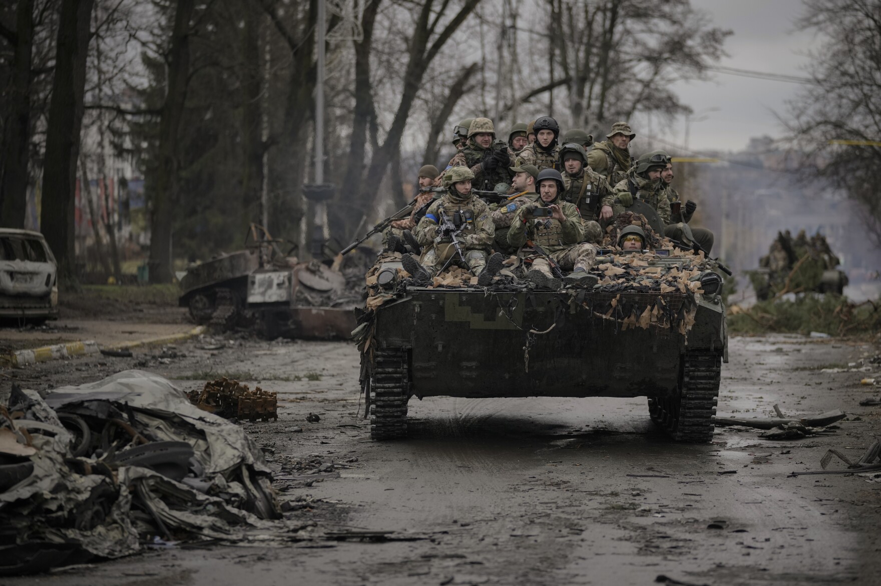 Ukraine Russian army continues to advance in the direction of Bahmut