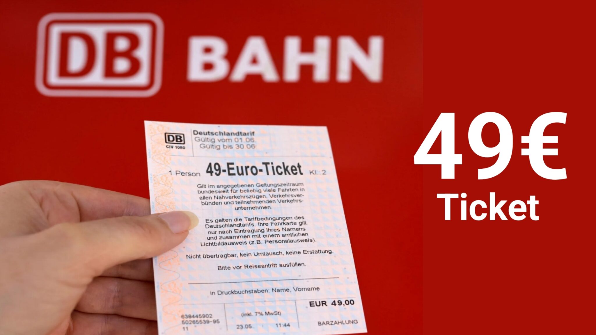 49euro ticket, which will be released in May, can also be used on NetherlandsGermany trips