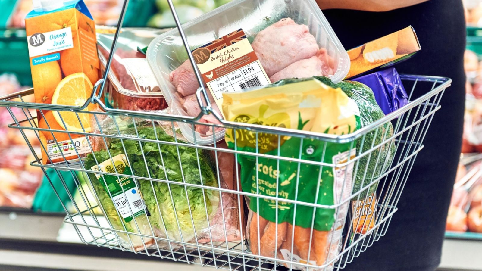 The sharpest increase in food prices in the UK in 45 years