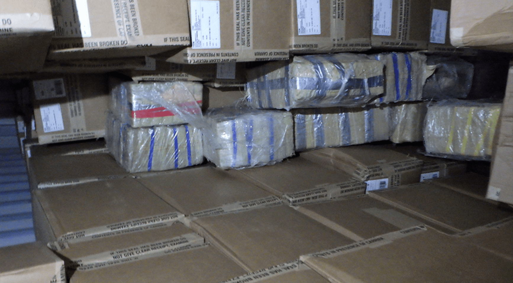 1100 kilos of cocaine was found in the container that came from Turkey to the Netherlands