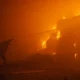 Intense air strike from Russia on Kiev