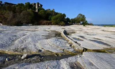 Italys largest lake has dried up