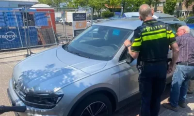 A family in the Netherlands left their child in a closed vehicle for the second time