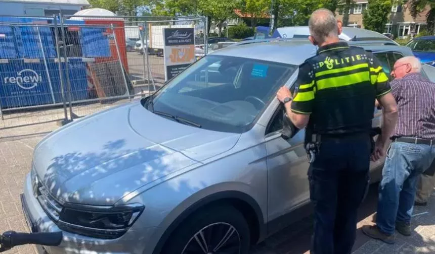 A family in the Netherlands left their child in a closed vehicle for the second time