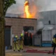 Fierce fire in business premises Waarderpolder quickly extinguished 3