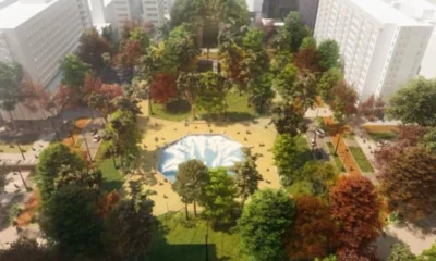 Rotterdam Hofplein square becomes public park