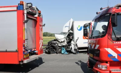 Serious accident near Zwolle on the A28