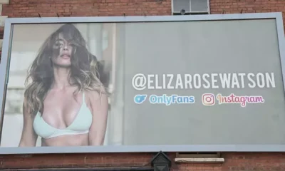 Eliza Rose Watson in England billboard