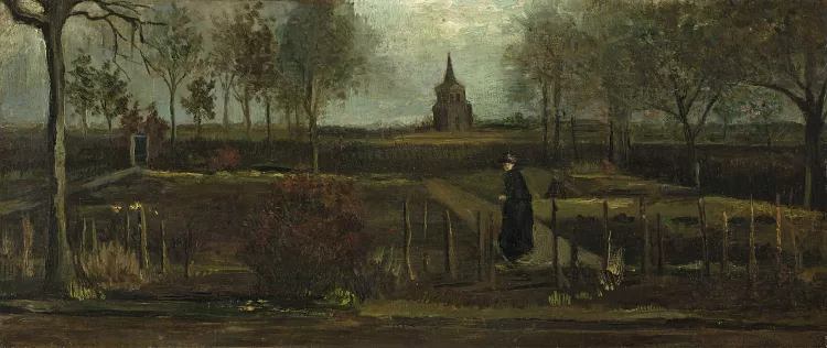 Van Gogh Vicarage Garden at Nuenen